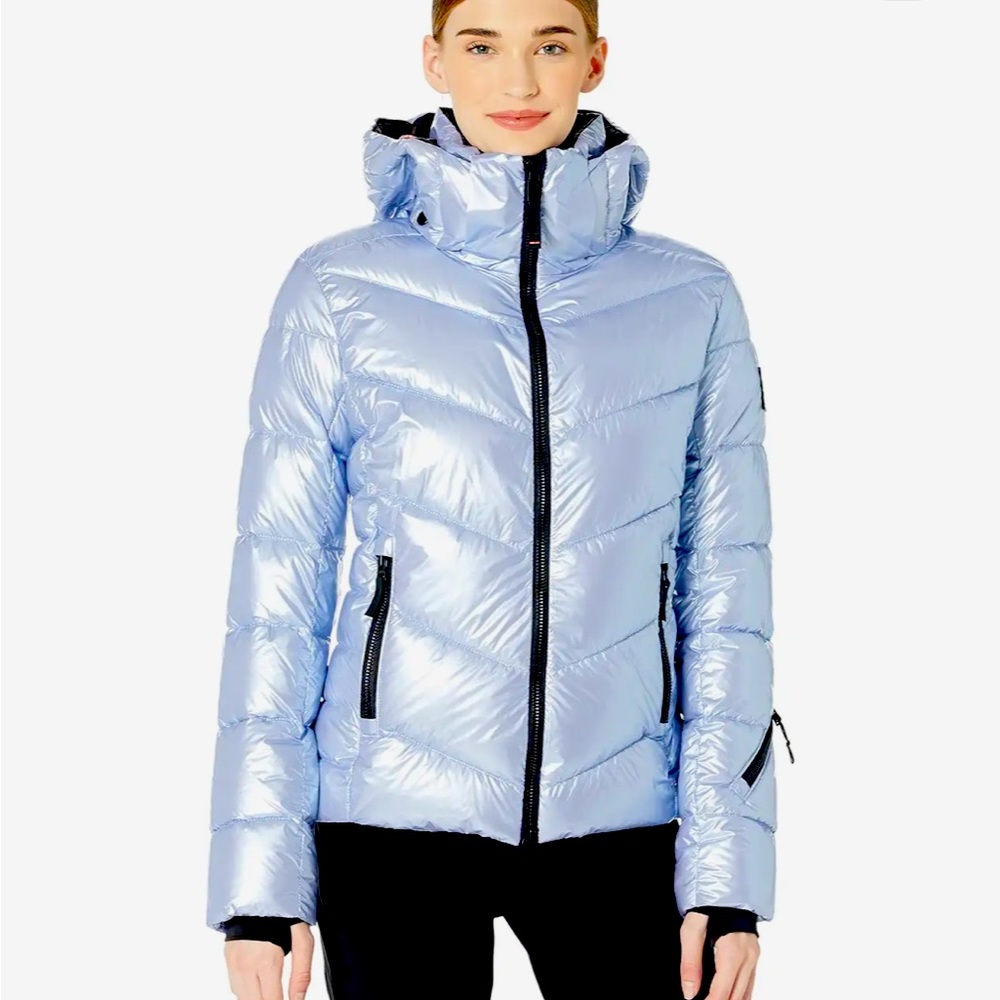 NWT BOGNER Fire + Ice Saelly 2 Lavender/Purple Puffer Jacket, Size 8, medium